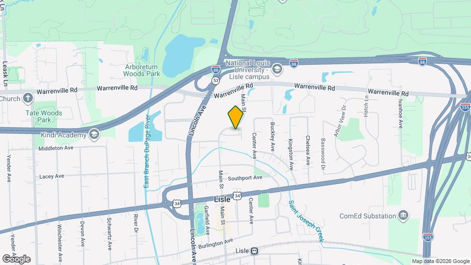 1005 Middleton Pl Map and Location Details