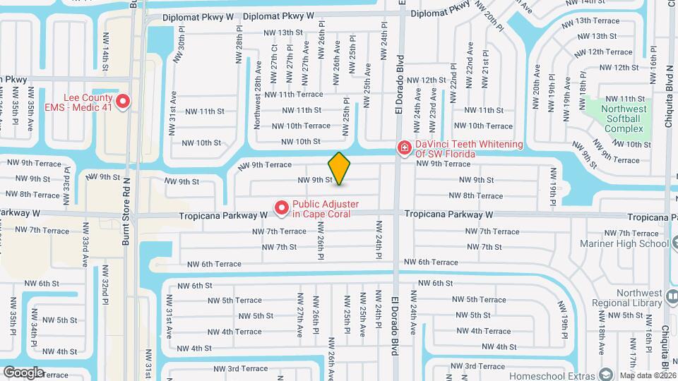 2453 NW 8th Terrace Map and Location Details