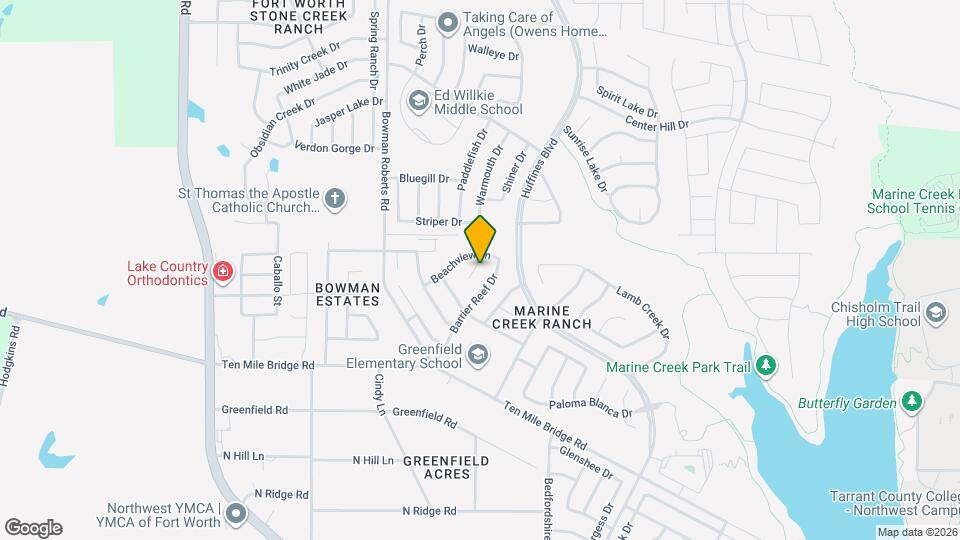 5820 Water Ridge Ct Map and Location Details