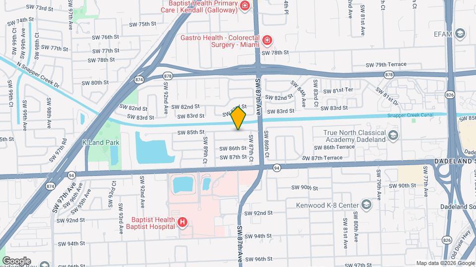 8790 SW 85th St Mapa y Detalles de la Ubicación