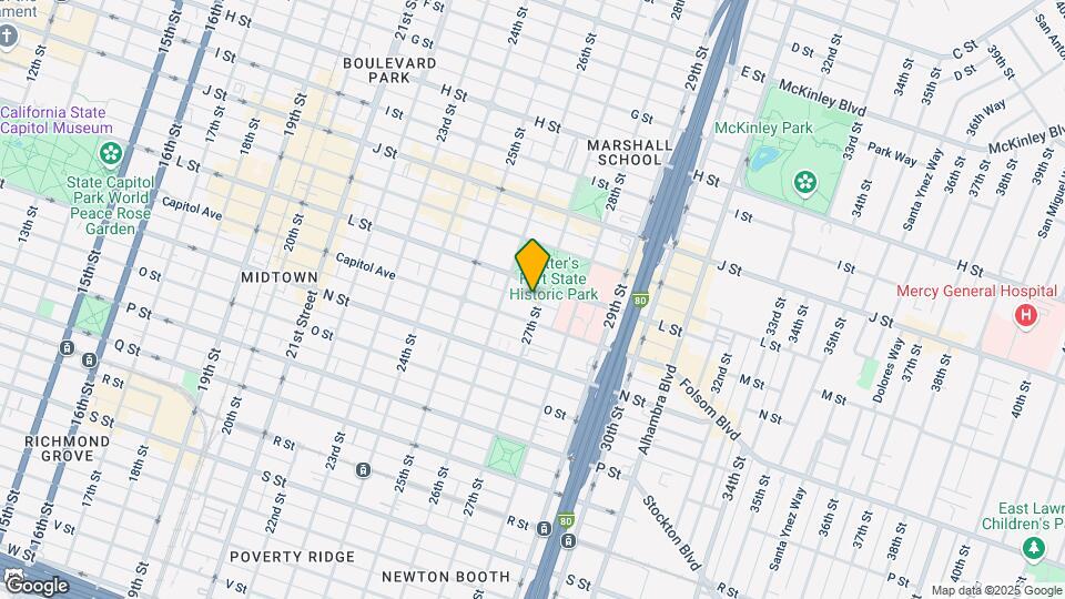 1214 27th St Map and Location Details
