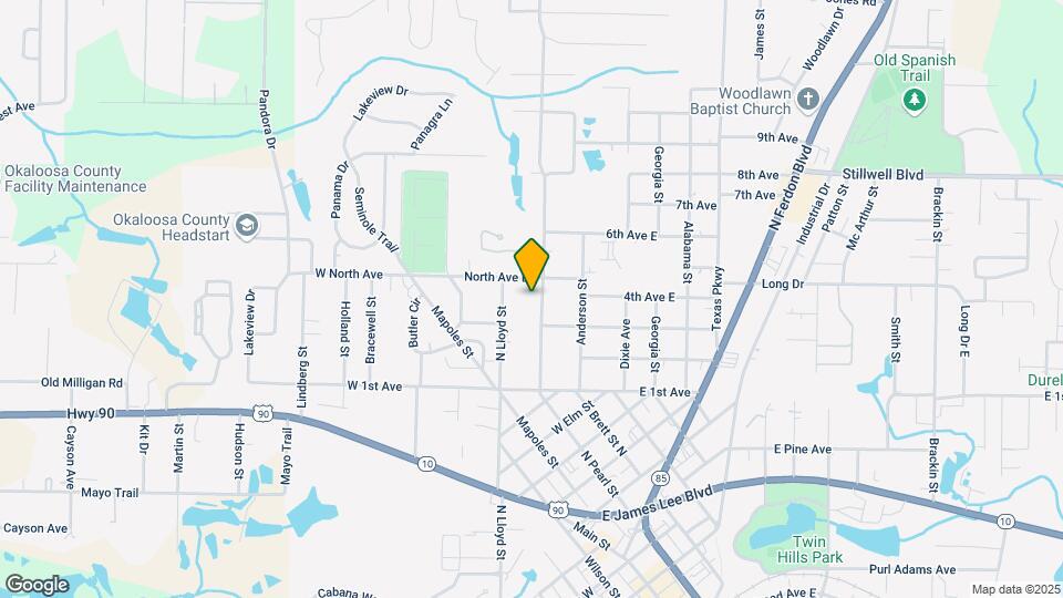 1476 N Pearl St Map and Location Details