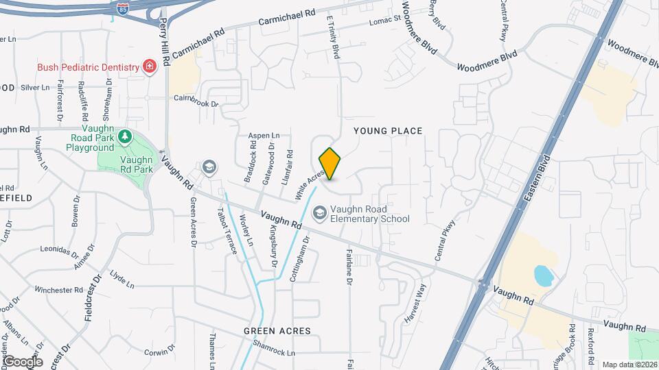 1913 Alderpoint Dr Map and Location Details