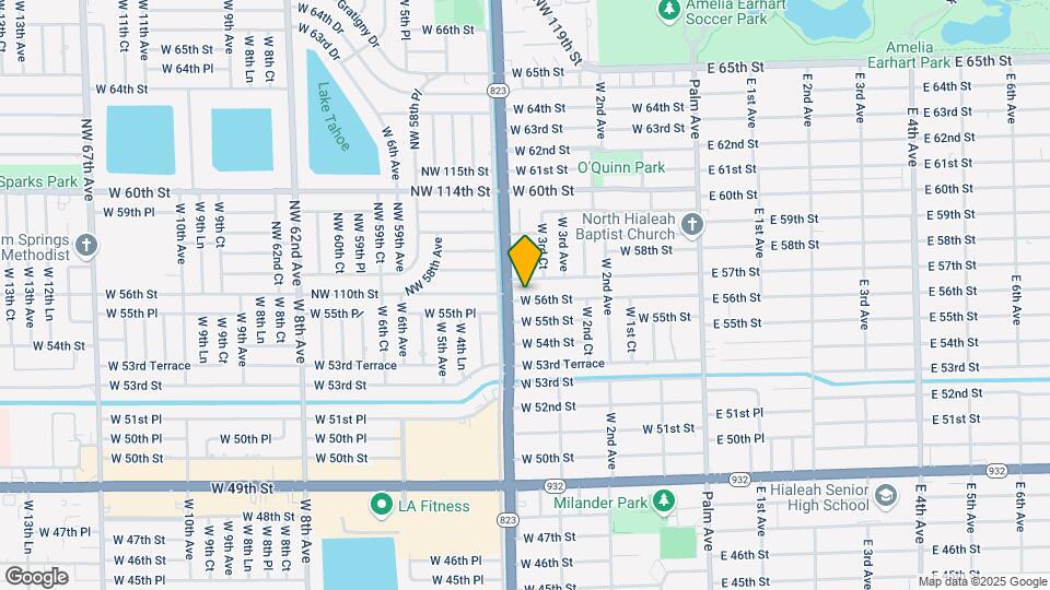 375 W 56th St Map and Location Details