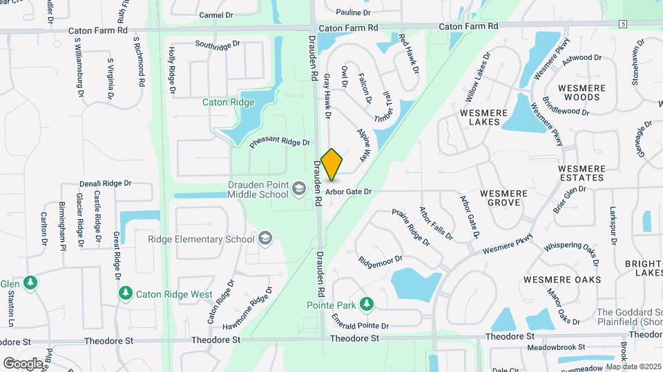 5913 Arbor Gate Dr Map and Location Details