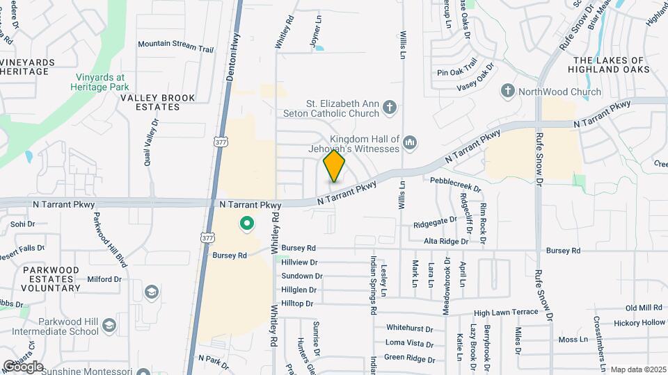 2095 Bronco Ln Map and Location Details
