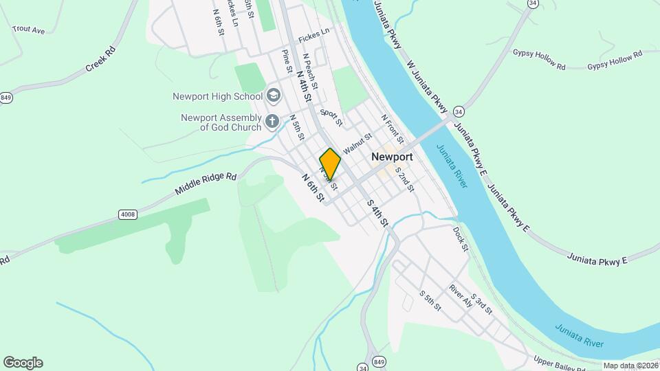 29 N 5th St Map and Location Details