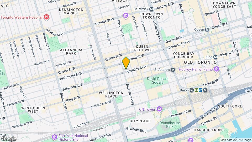 334 Adelaide St W Map and Location Details