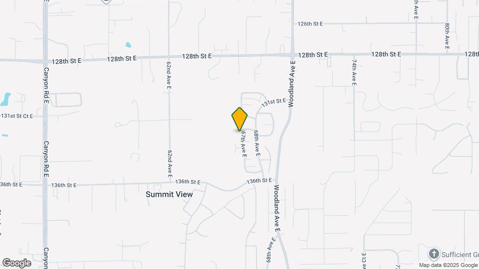 13318 67th Ave E Map and Location Details