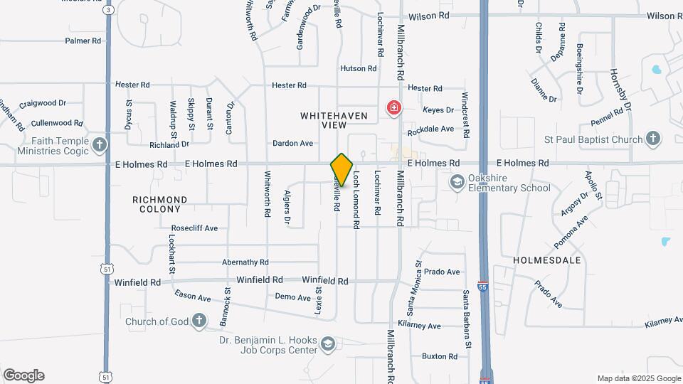 5254 Haleville Rd Map and Location Details