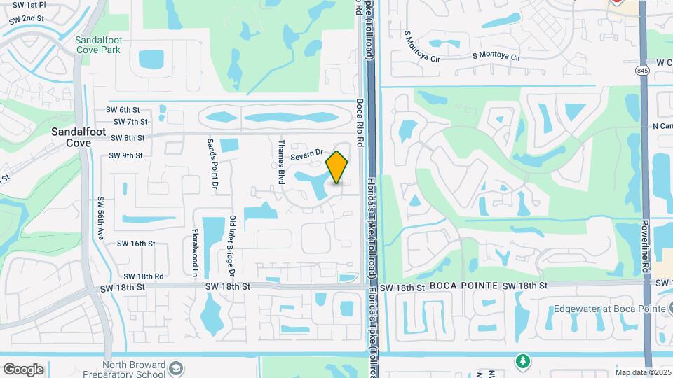 8050 Severn Dr Map and Location Details