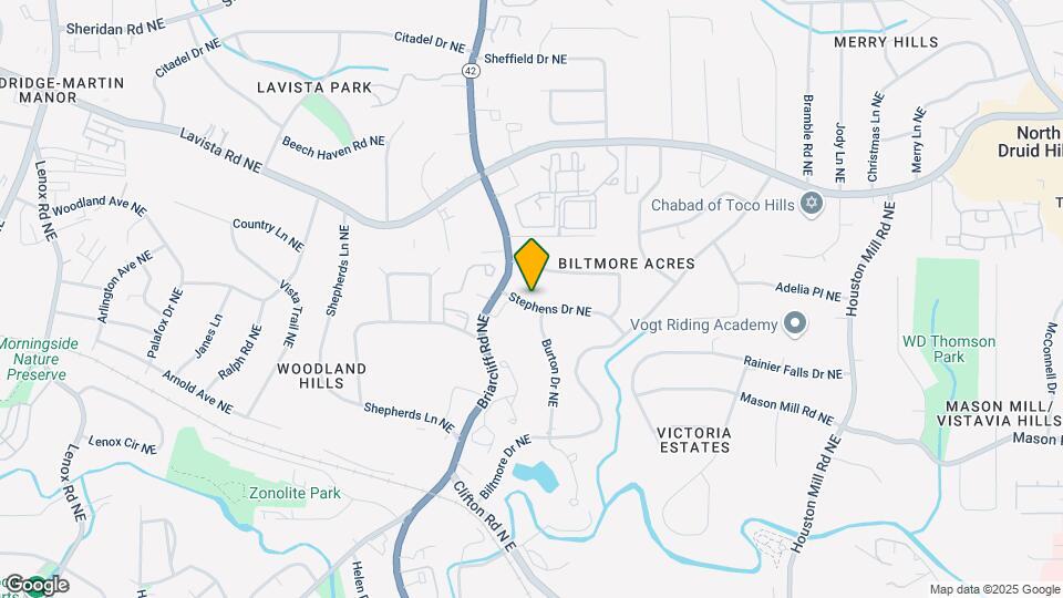 1380 Stephens Dr NE Map and Location Details