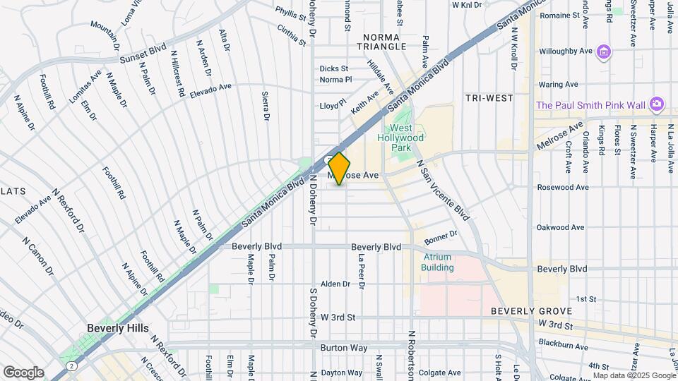 9006 Rangely Ave Map and Location Details