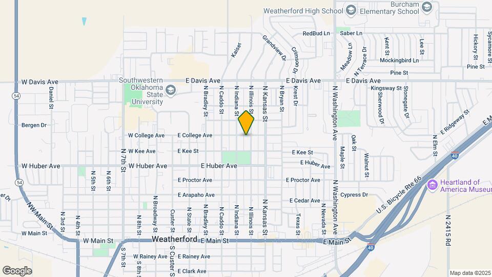 514 E College Ave Map and Location Details