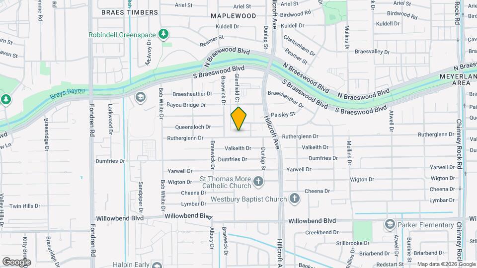 6010 Rutherglenn Dr Map and Location Details