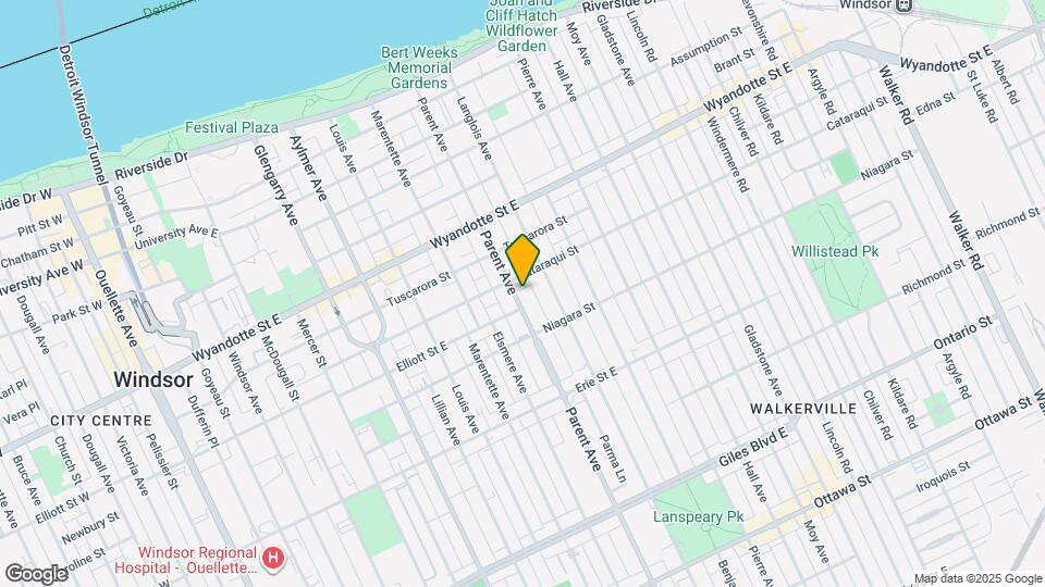 830 Parent Ave Map and Location Details