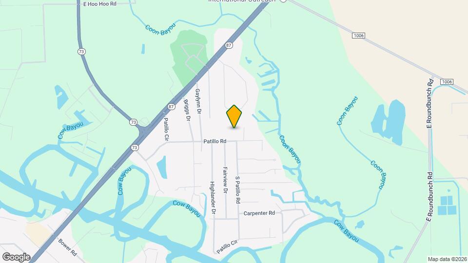 3075 Patillo Rd Map and Location Details