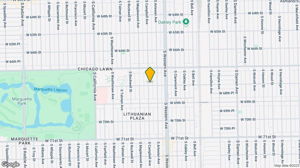 2448-2456 W 68th St Map and Location Details