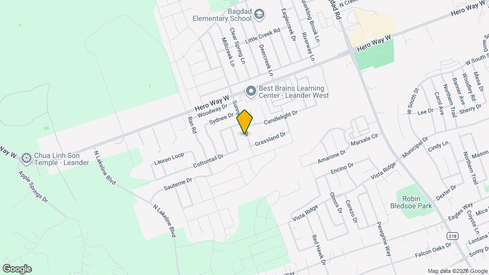 207 Sunny Brook Dr Map and Location Details