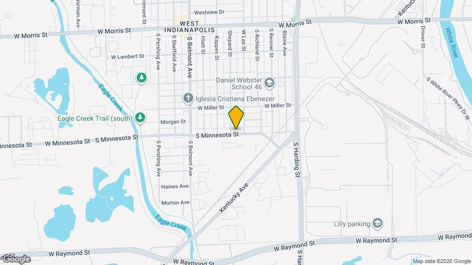 1822 W Minnesota St Map and Location Details