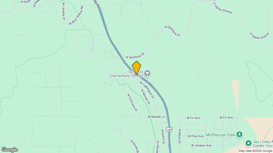 2304 N Talkington Dr Map and Location Details