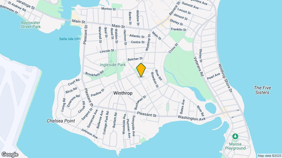 201 Winthrop St, Unit 2 Map and Location Details