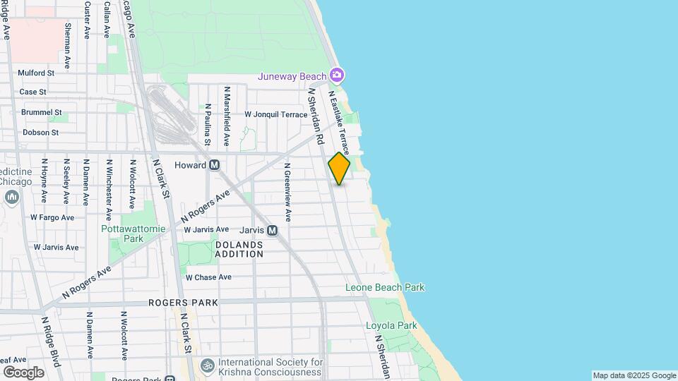 7453 N Sheridan Rd Mapa y Detalles de la Ubicación
