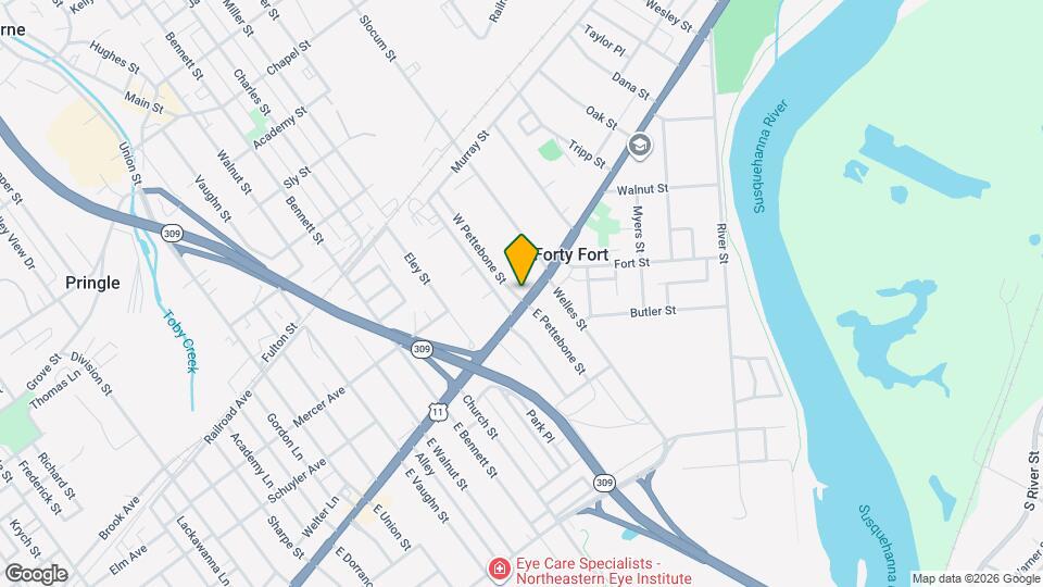 950 Wyoming Ave, Unit 3 Mapa y Detalles de la Ubicación