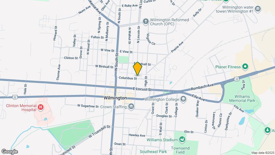 185 Columbus St Map and Location Details