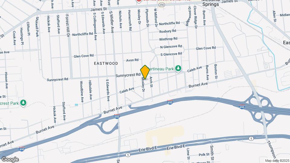 427 Mosley Dr Map and Location Details