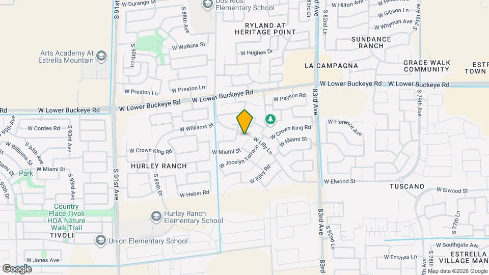 8506 W Miami St Mapa y Detalles de la Ubicación