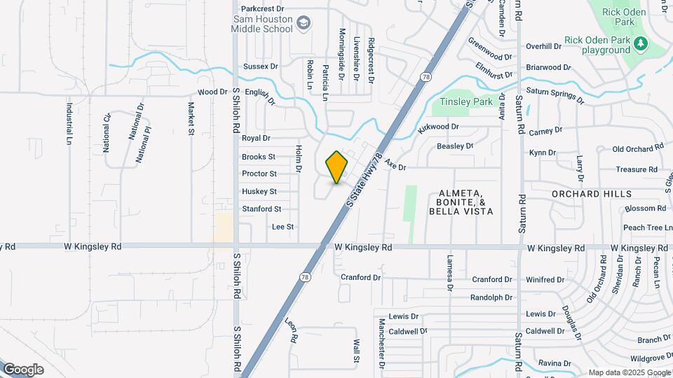 2822 Wimbledon Ct Map and Location Details