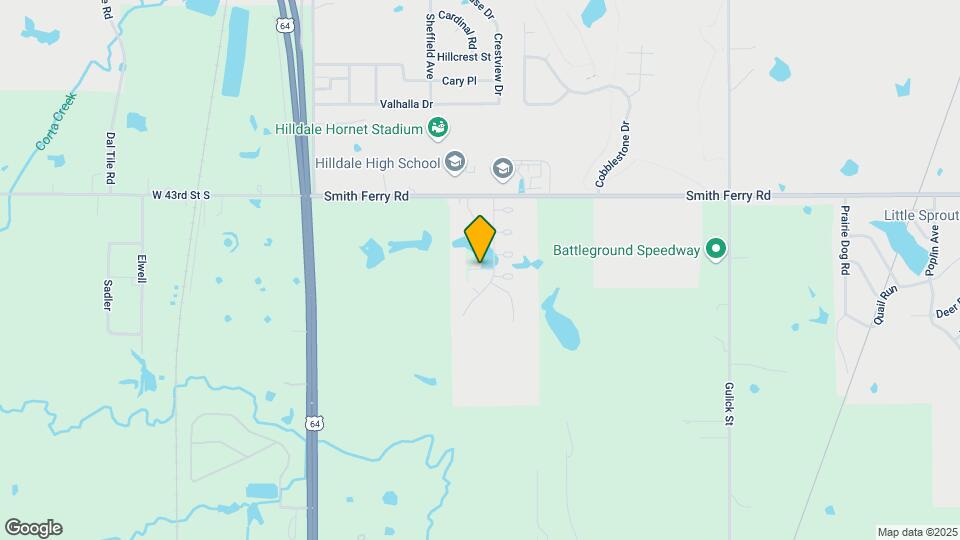 4711 S Hunt Loop Map and Location Details
