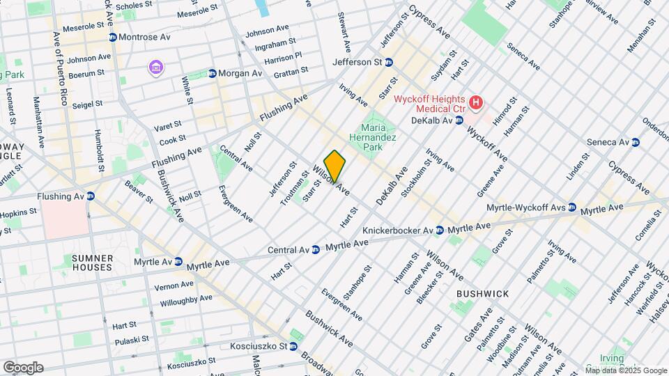 130 Wilson Ave Map and Location Details