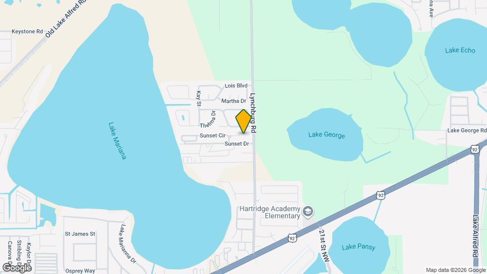 127 Dawson Ln NW Map and Location Details