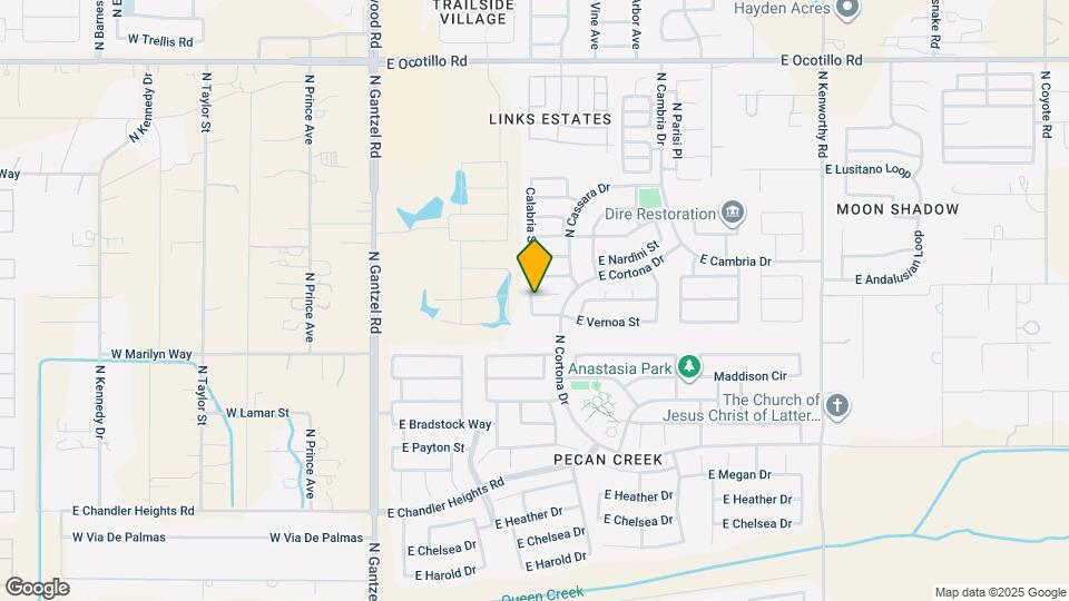 809 E Rossi Ct Map and Location Details
