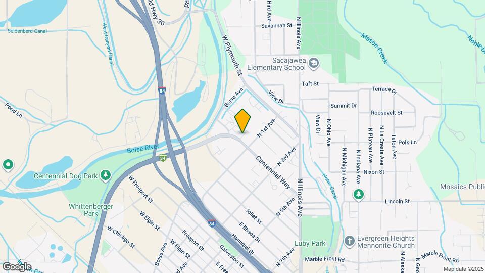1404 River Run Ln Map and Location Details