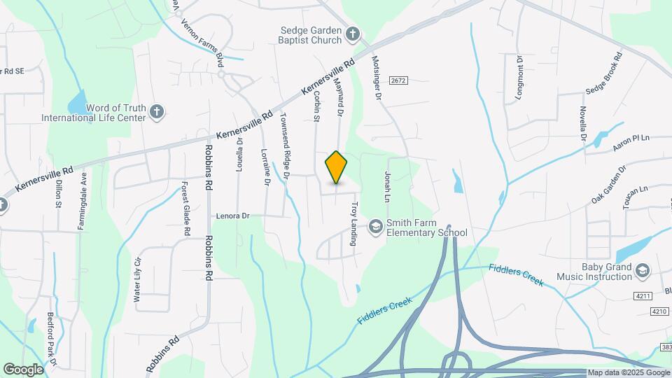 296 Maynard S Dr Map and Location Details