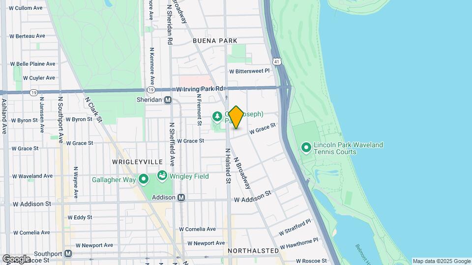 722 W Grace St, Unit 732-3N Mapa y Detalles de la Ubicación