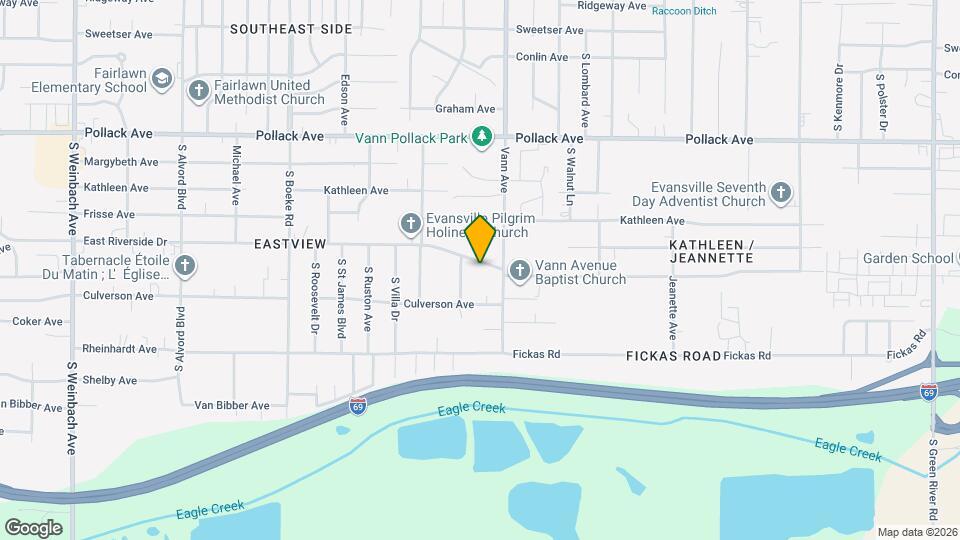 3017 E Riverside Dr Map and Location Details