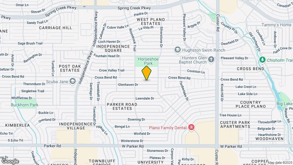 2605 Glenhaven Dr Map and Location Details