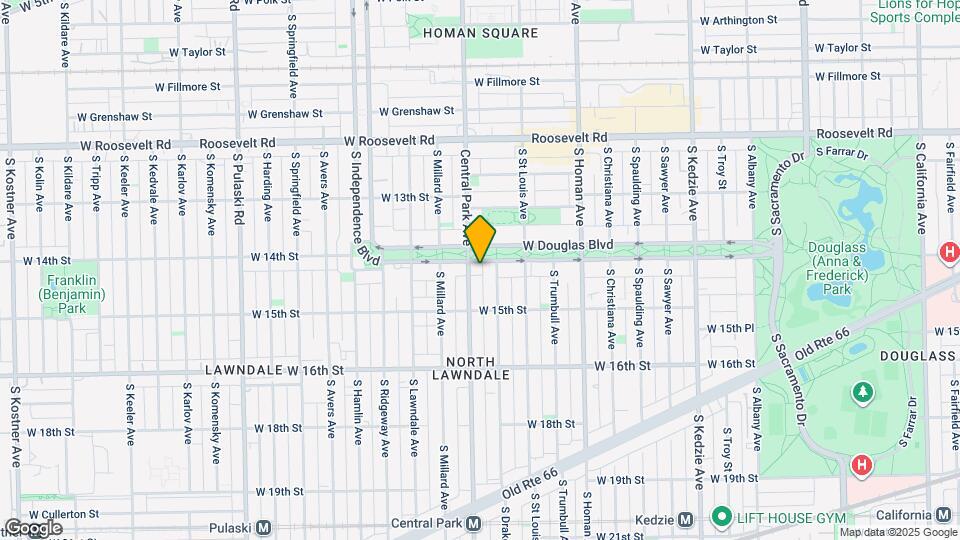3551 W Douglas Blvd Map and Location Details