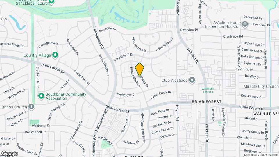 1622 Fall Valley Dr Map and Location Details