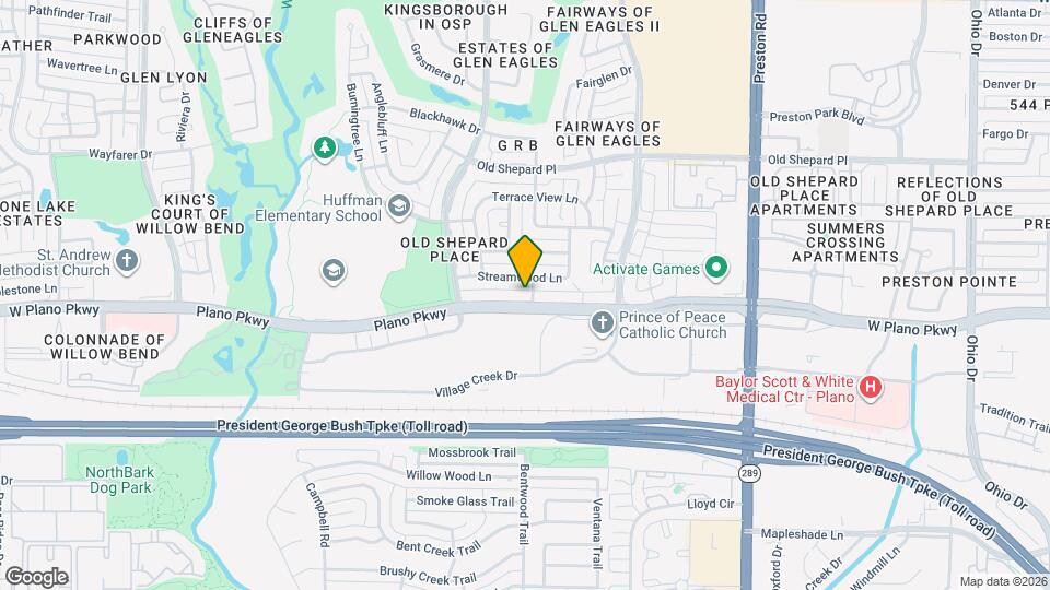 5205 W Plano Pkwy Mapa y Detalles de la Ubicación