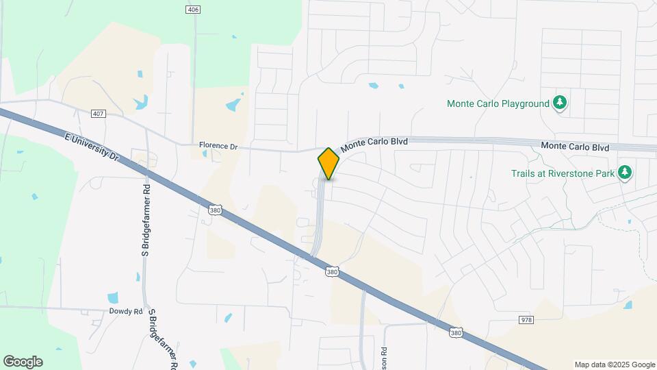 1100 Cedar Hollow Dr Map and Location Details