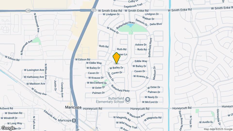 43958 W Bailey Dr Map and Location Details