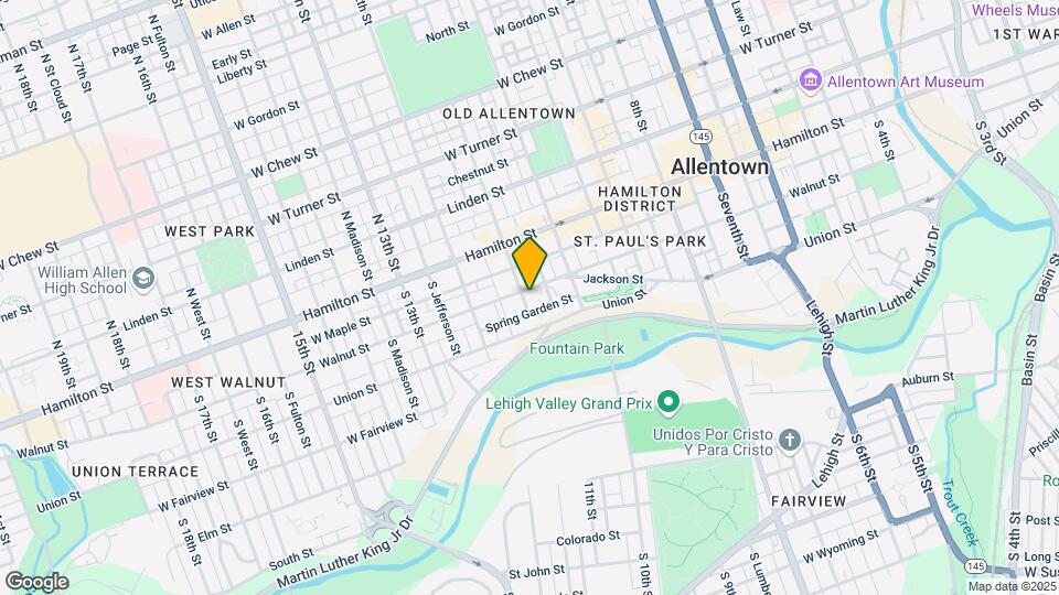 1046 W Walnut St Mapa y Detalles de la Ubicación