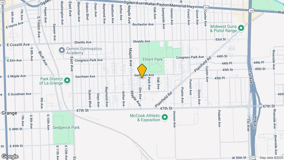 4525 Elm Ave Map and Location Details