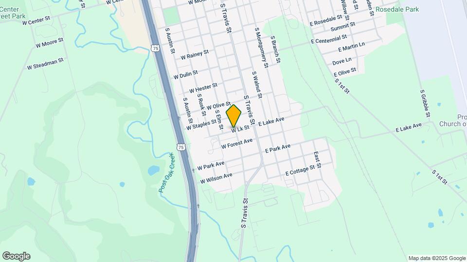 202 W Lake Ave Mapa y Detalles de la Ubicación