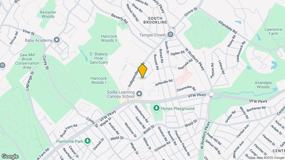 140 Thornton Rd, Unit #2DLX Map and Location Details